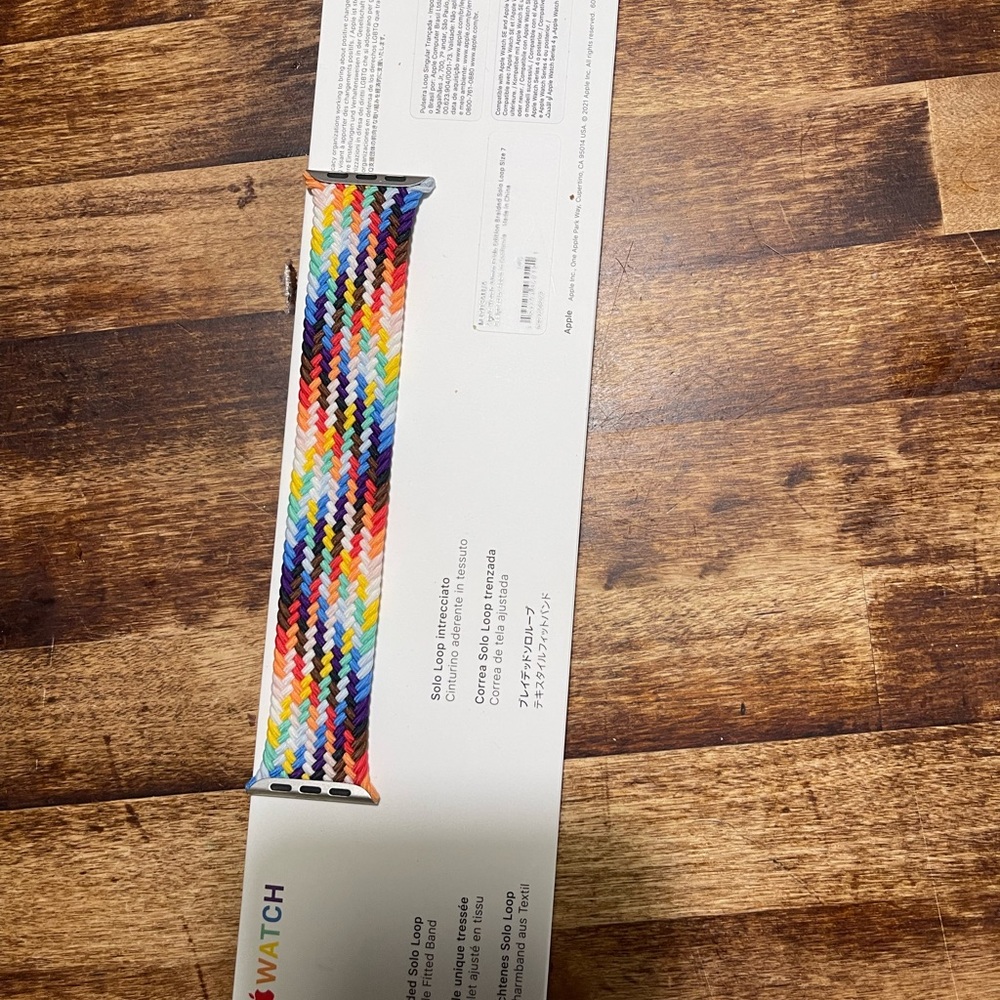 Apple Rainbow Watchband